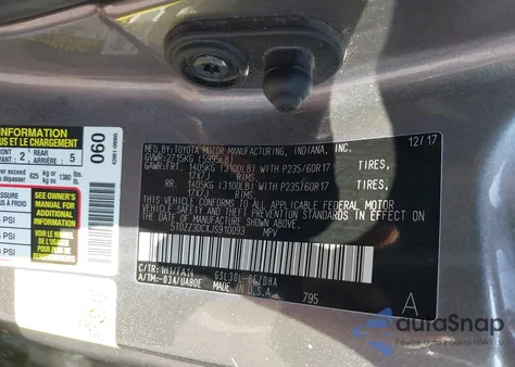 2018 Toyota Sienna L 7 Passenger из США, поврежденный, VIN 5TDZZ3DCXJS910093